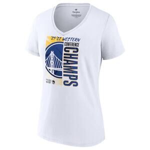 Golden State Warriors NBA 21-22 Western Conference Champs‎ Women’s TShirt, Small